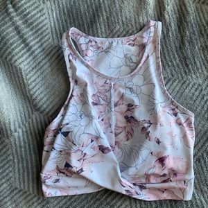 APANA Front Twist Workout Crop Top